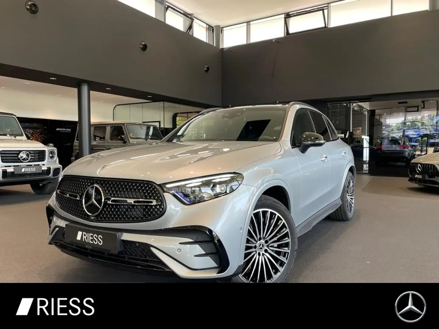 Mercedes-Benz GLC 450 d 4MATIC SD HUD W-Paket AkustikGlas ACC Zilver - 1
