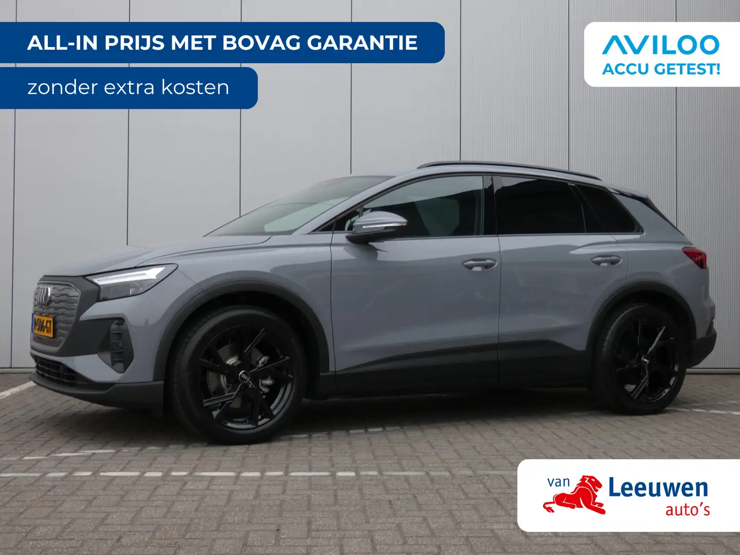Audi Q4 e-tron 35 Launch edition 55 kWh | Black Optic | Camera | Grijs - 1