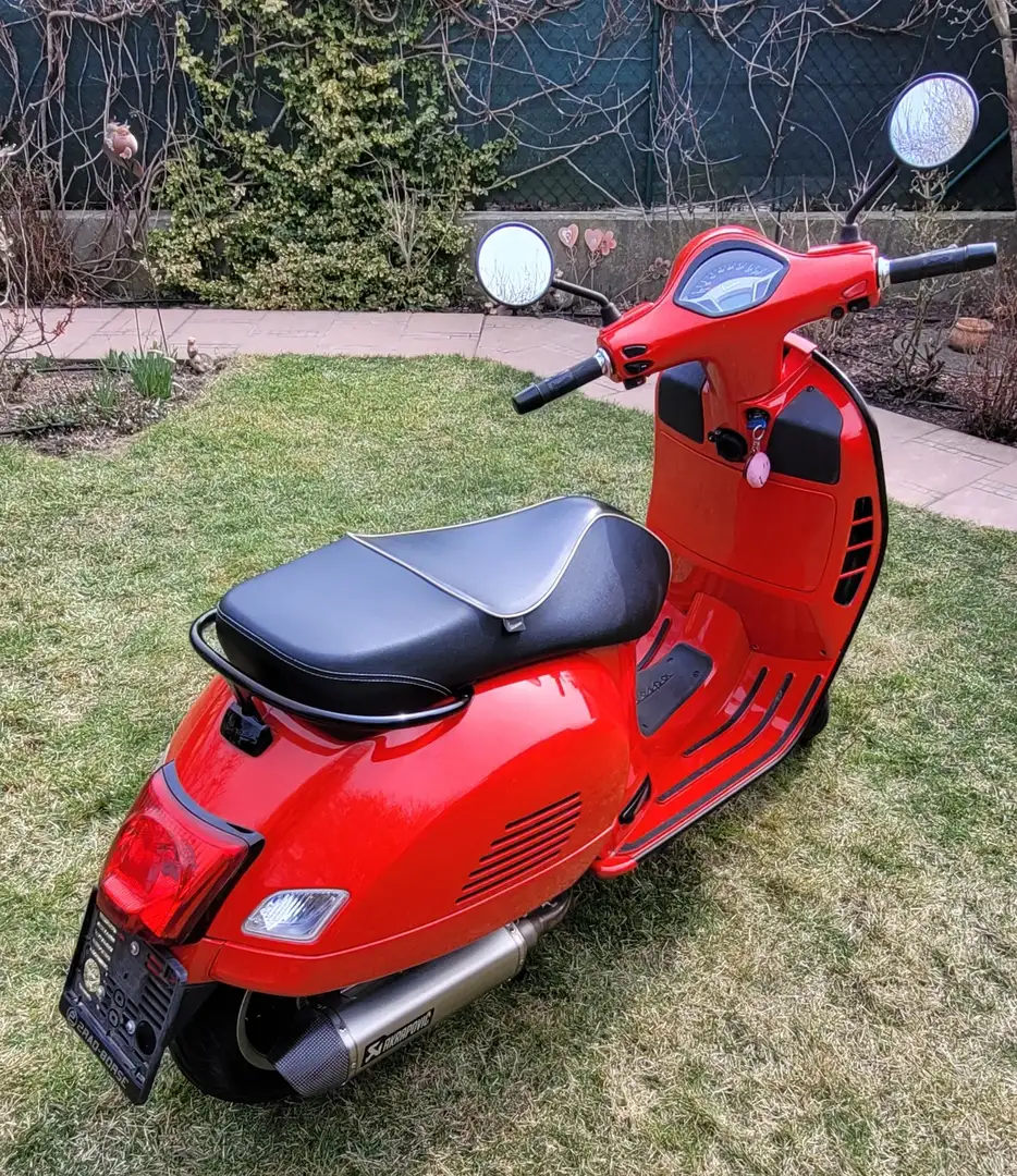 Vespa GTS Super 125 i.e. Super ABS Rot - 2