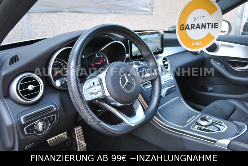 Mercedes-Benz C 200 T d AMG LINE LED NAVI AHK EU6 LEDER SHZ — photo 13
