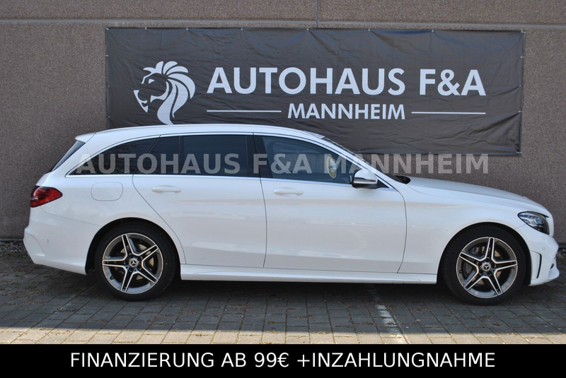 Mercedes-Benz C 200 T d AMG LINE LED NAVI AHK EU6 LEDER SHZ — photo 9
