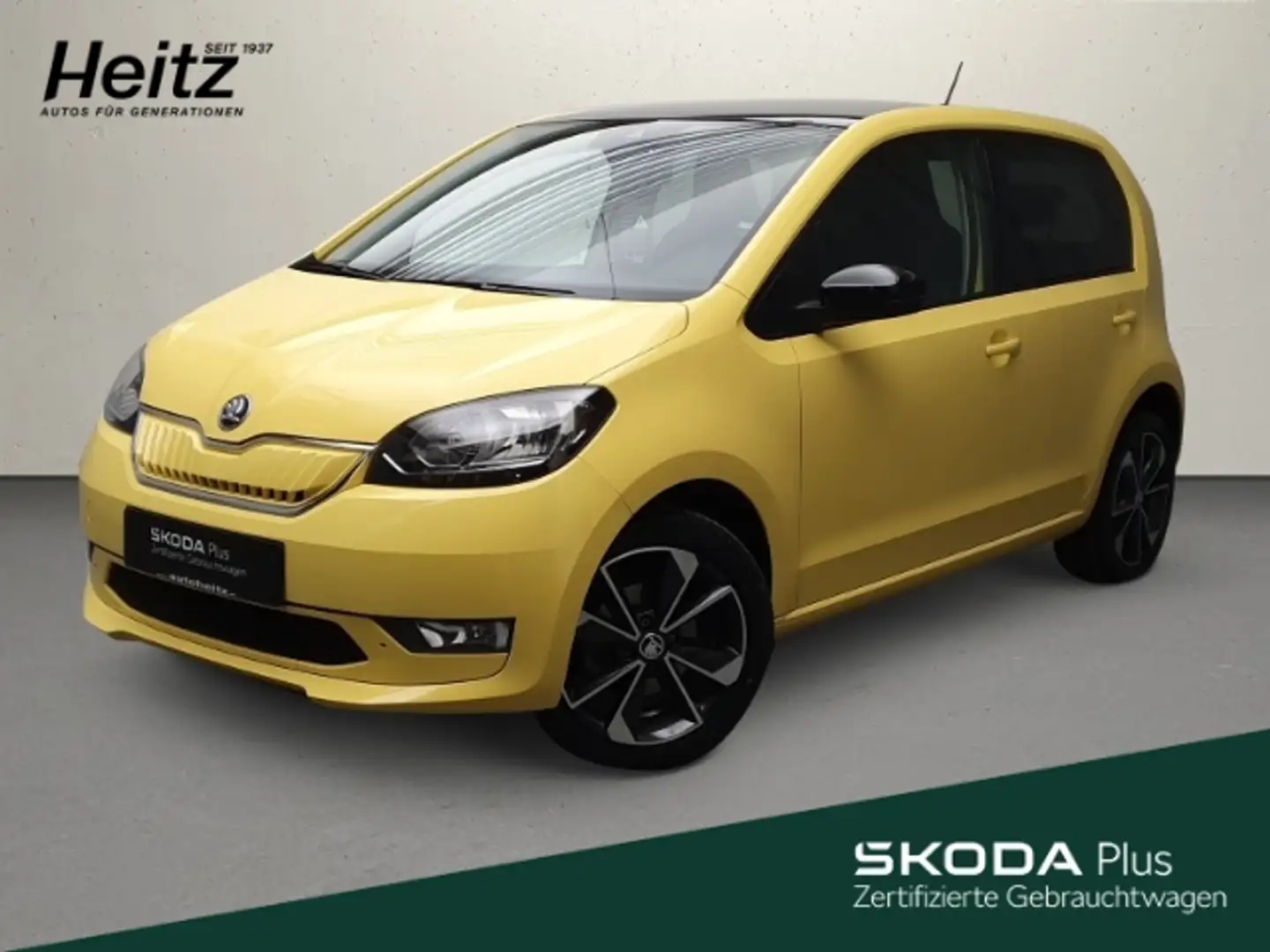 Skoda Citigo e iV BEST OF Tempomat CCS SHZ PDC Climatr. Gelb - 1