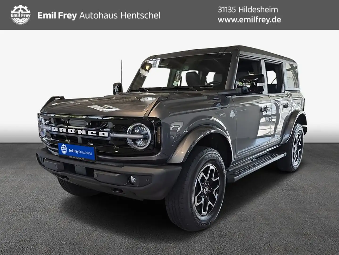 Ford Bronco 2.7 EcoBoost V6 Outer Banks 246 kW, 5-türig Grau - 1