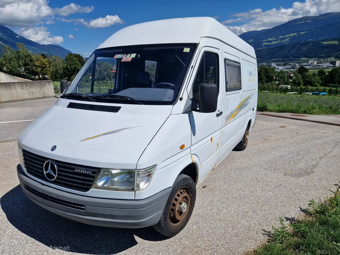Mercedes-Benz Sprinter Sprinter 208 D 2,8 t / 3.550 mm Weiß - 2