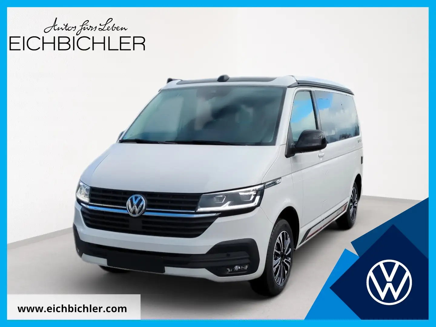 Volkswagen T6.1 California Beach Edition KR TDI DSG ACC AHK Fehér - 1