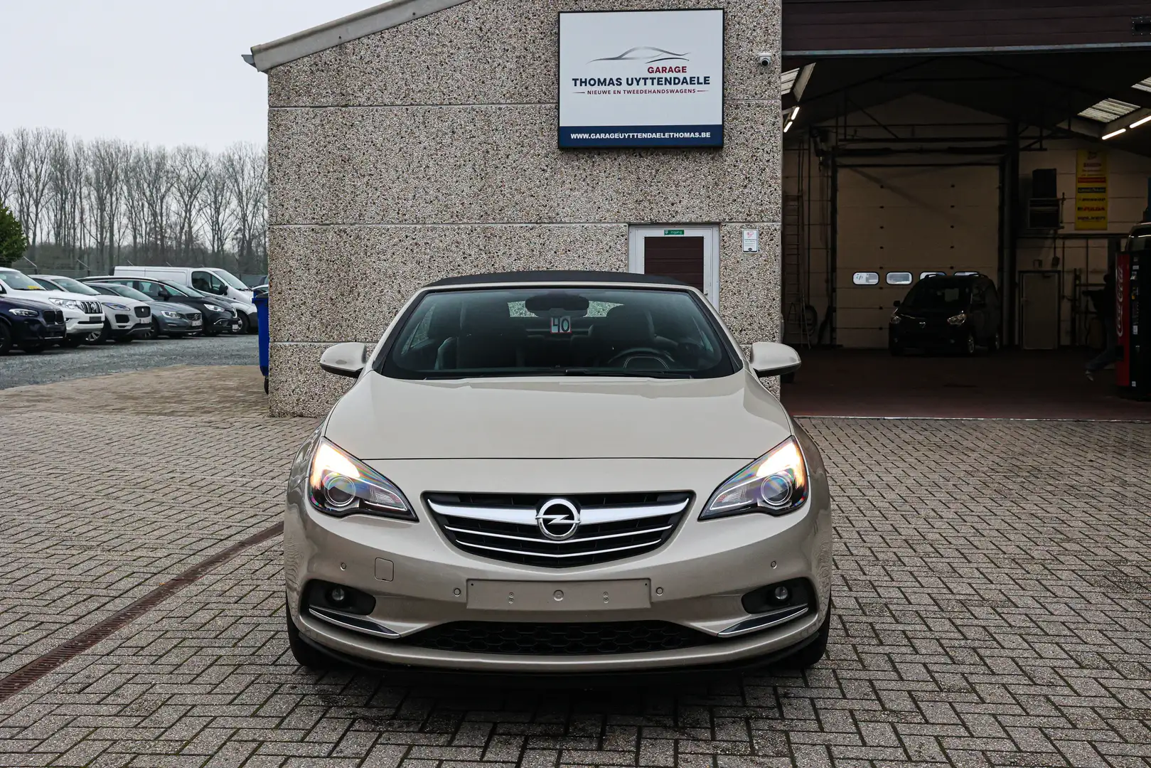 Opel Cascada AUTOMAAT*LEDER*TREKHAAK*ZETELVERWARMING*NAVIGATIE* Beige - 2
