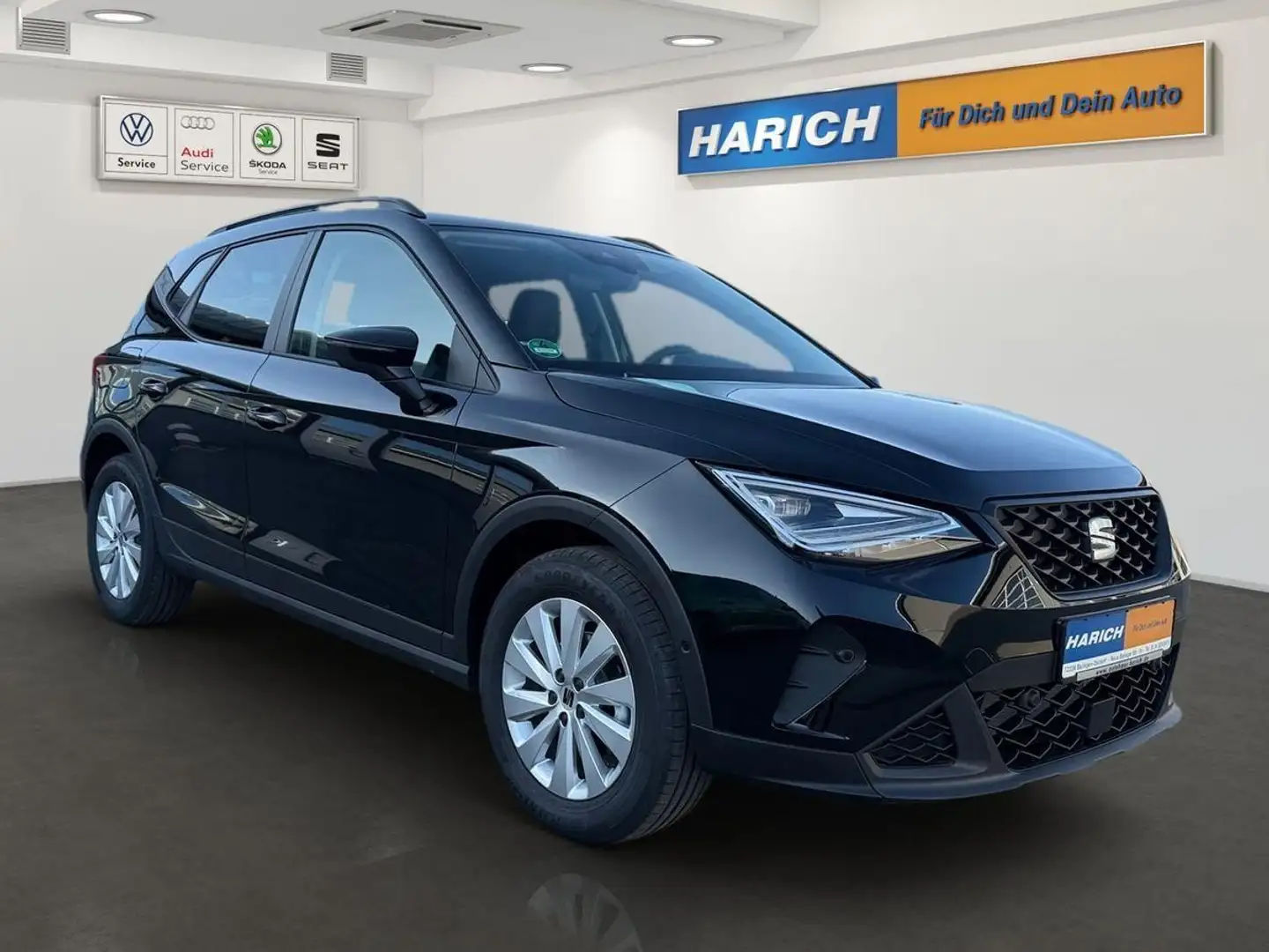 SEAT Arona 1.0 TSI DSG AHK NAVI PARKLENK SHZ Schwarz - 2