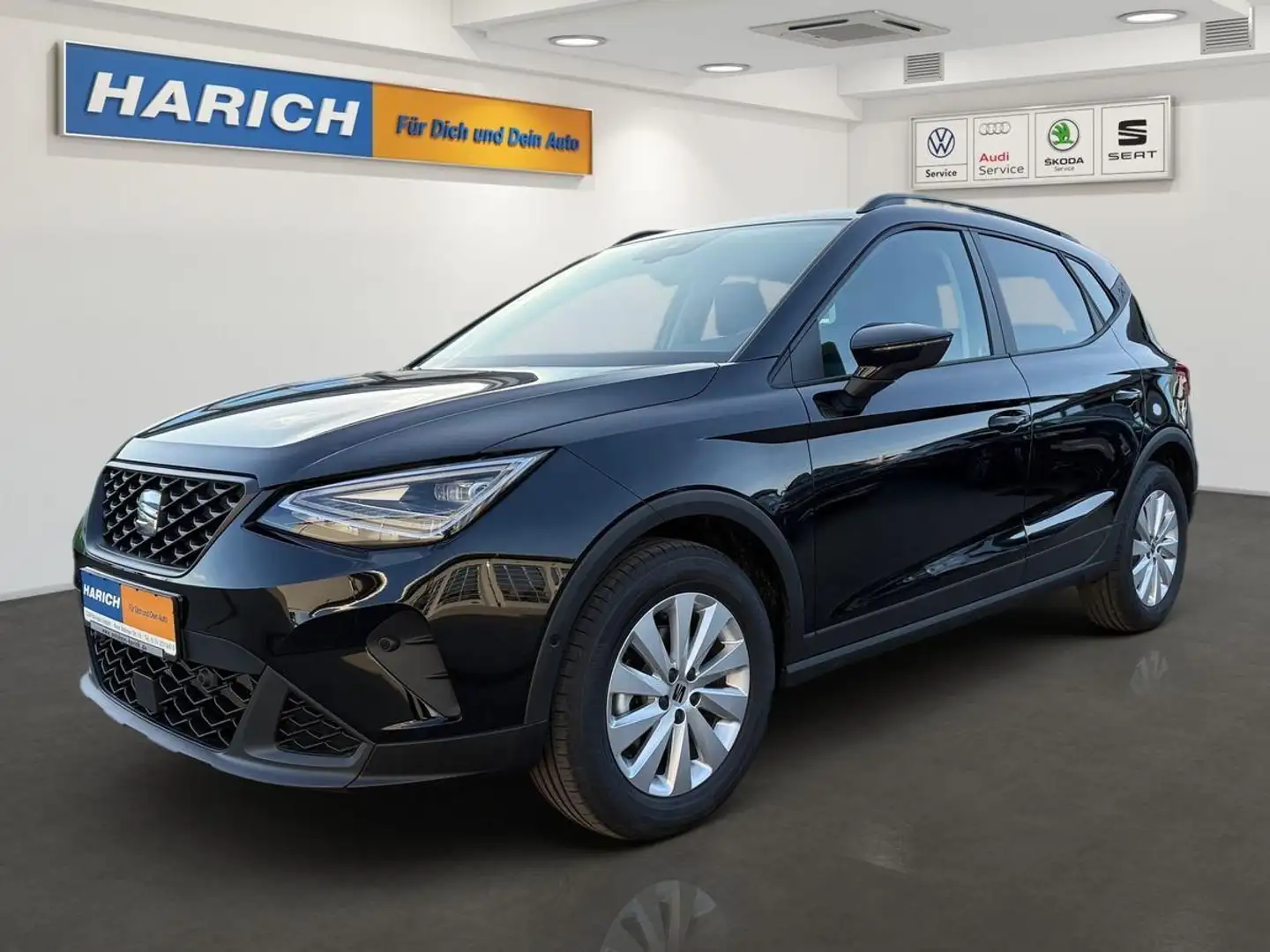SEAT Arona 1.0 TSI DSG AHK NAVI PARKLENK SHZ Schwarz - 1