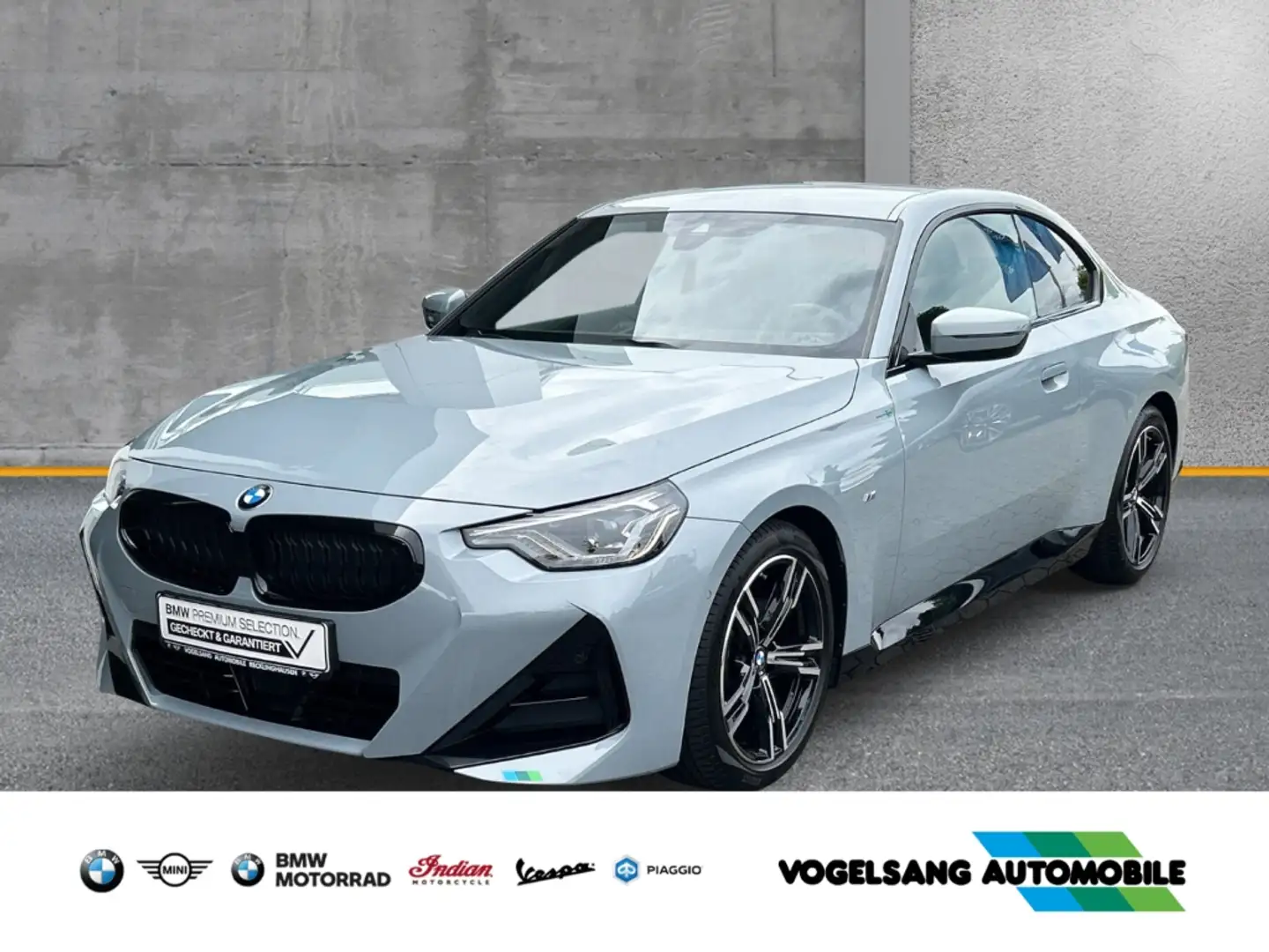 BMW 218 iA Coupe,M Sport,H&KSound,RFK,ACC,LEDScheinwerfer Gris - 1
