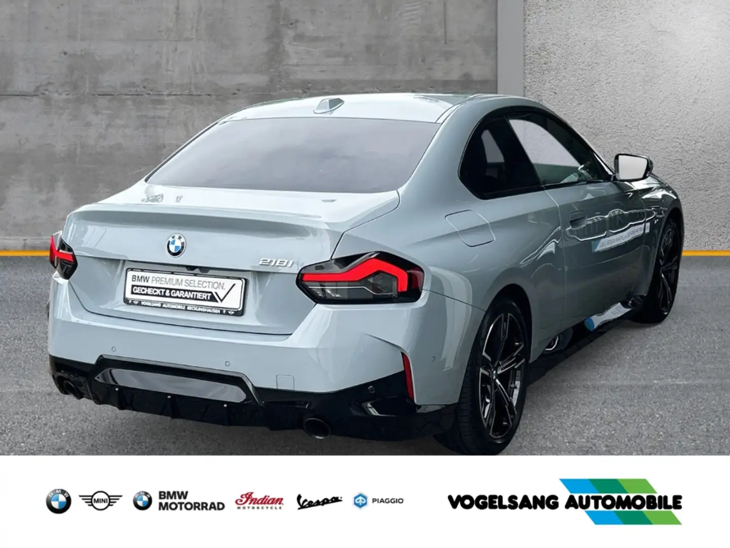 BMW 218 iA Coupe,M Sport,H&KSound,RFK,ACC,LEDScheinwerfer Gris - 2