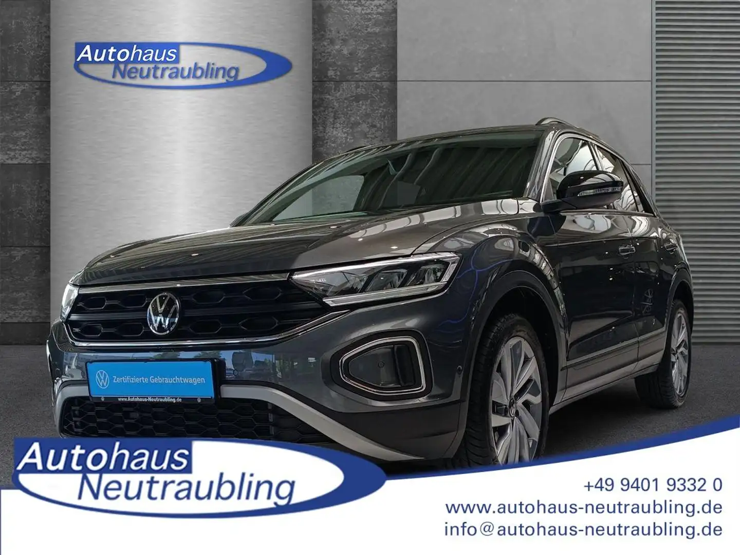 Volkswagen T-Roc 2.0 TDI "GOAL" 116 PS +NAVI+REARVIEW+SHZ+PDC+ Gris - 1