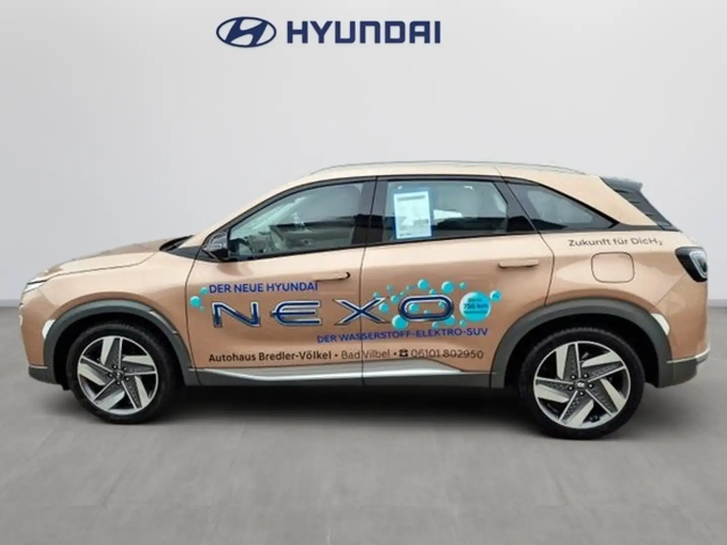 Hyundai NEXO Prime-Paket LED, Navi, ALLWETTER Marrón - 2