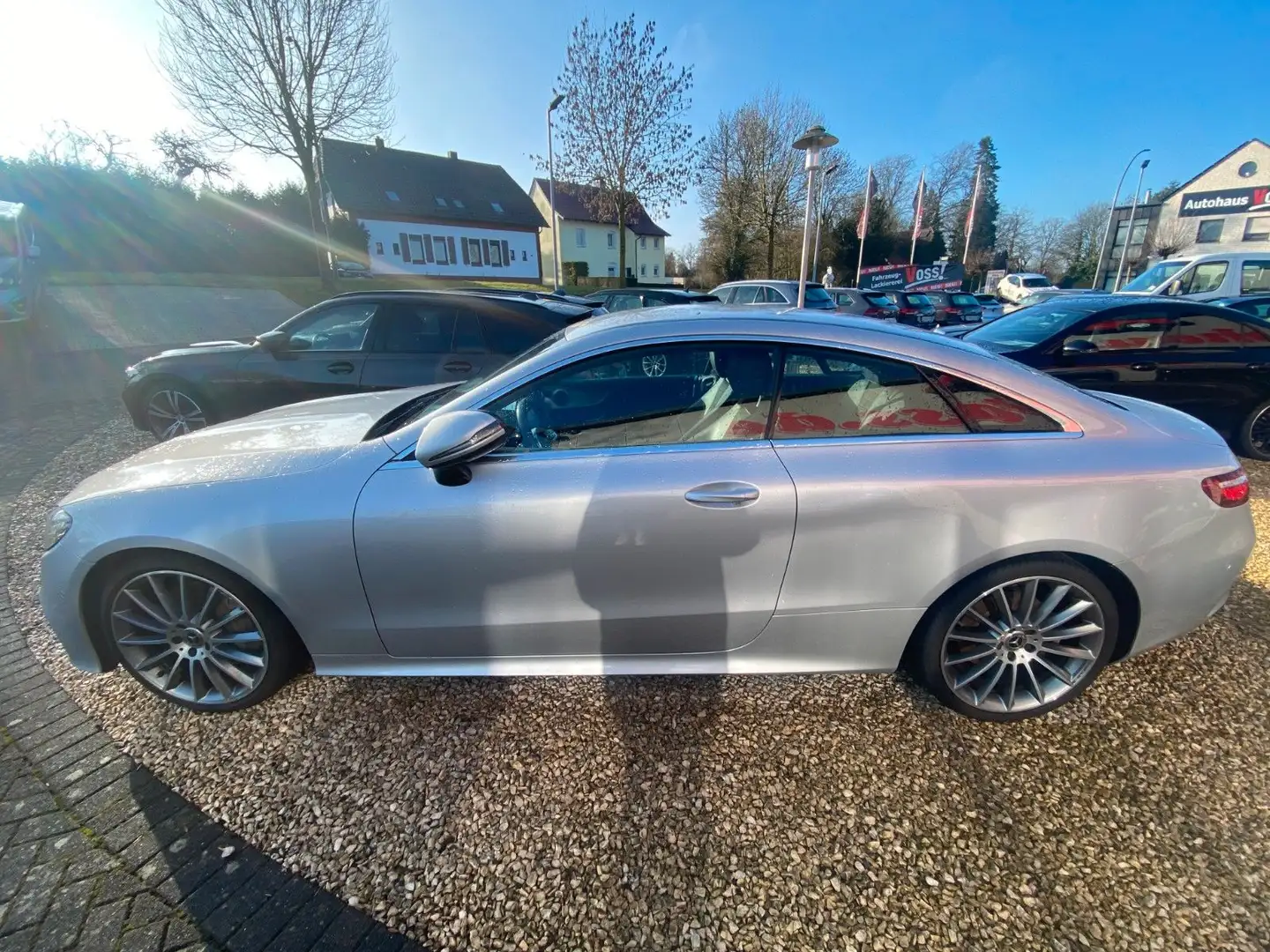 Mercedes-Benz E 350 E -Klasse Coupe E 350 d Silber - 2