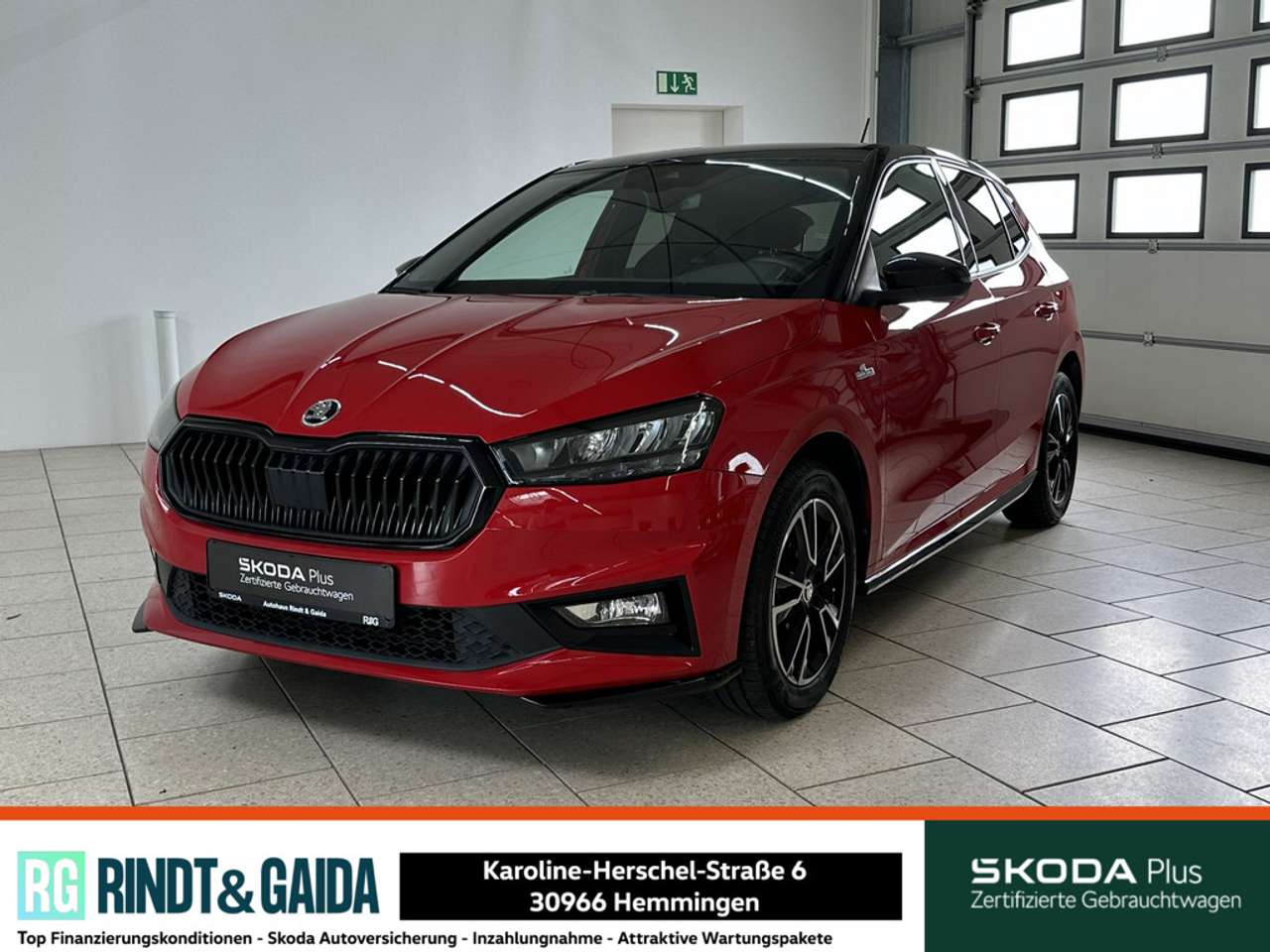 Skoda Fabia 2025 — 1.0 TSI DSG Monte Carlo PDC SHZ LED