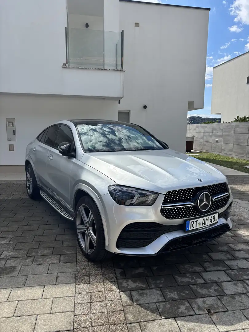 Mercedes-Benz GLE 350 GLE 350 d 4Matic Coupe AMG BURM Trittbrett Kamera Silber - 2