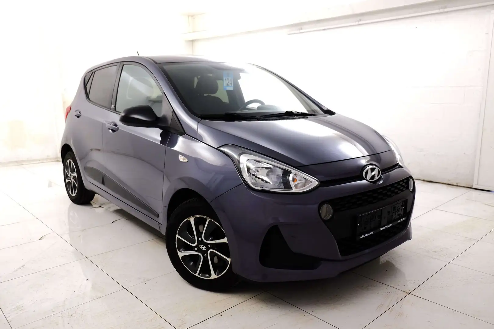 Hyundai i10 1.0i # AIRCO, BLUETOOTH, CRUISE, USB Gris - 1