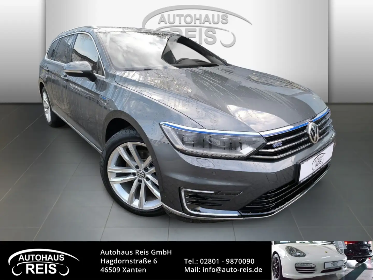 Volkswagen Passat Variant GTE DSG AHK LED ACC MASSAGE STANDHZG. KAMERA BUSIN Grau - 1