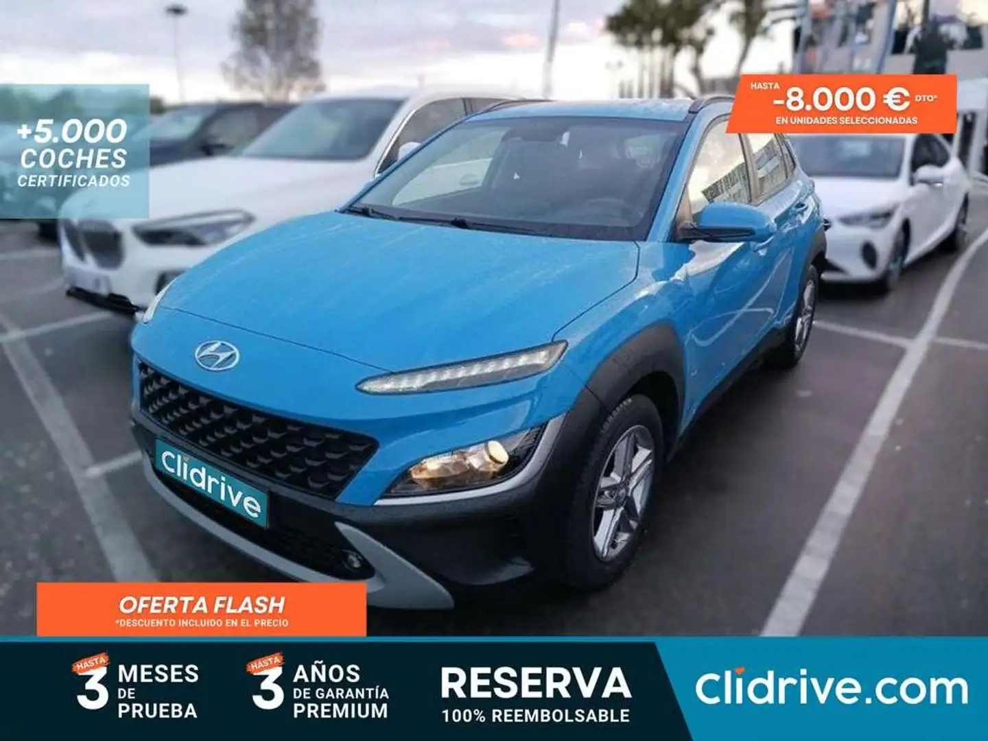 Hyundai KONA 1.0 TGDI Maxx 4x2 Azul - 1