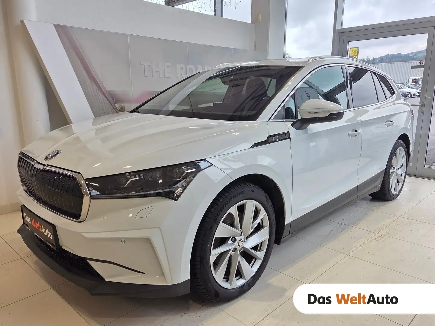 Skoda Enyaq 80 Weiß - 1
