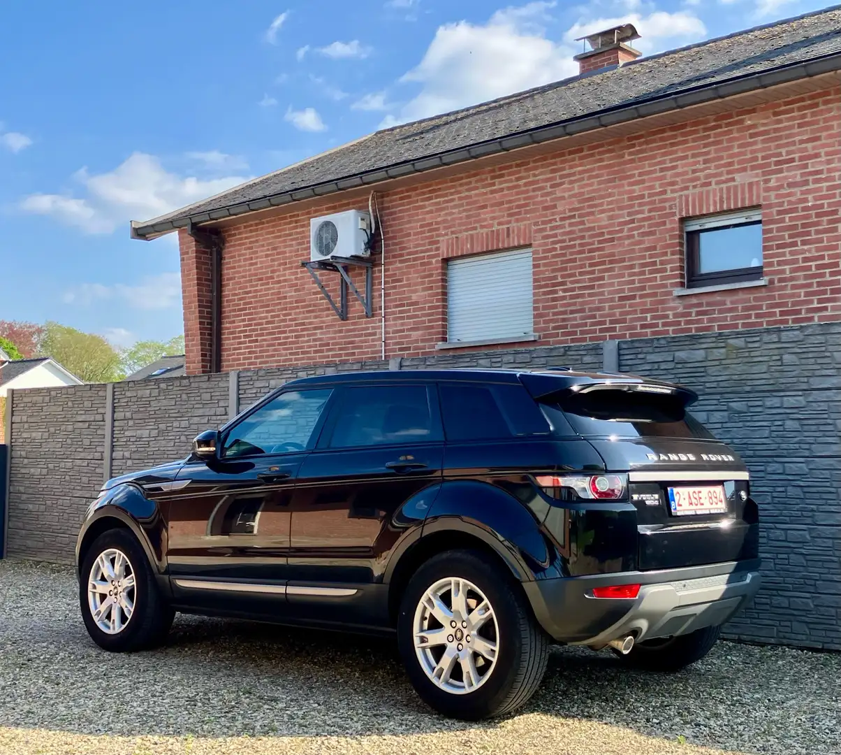 Land Rover Range Rover Evoque 2.2 eD4 2WD Gps - Cuir - Bluetooth - Cruise - PDC Zwart - 2
