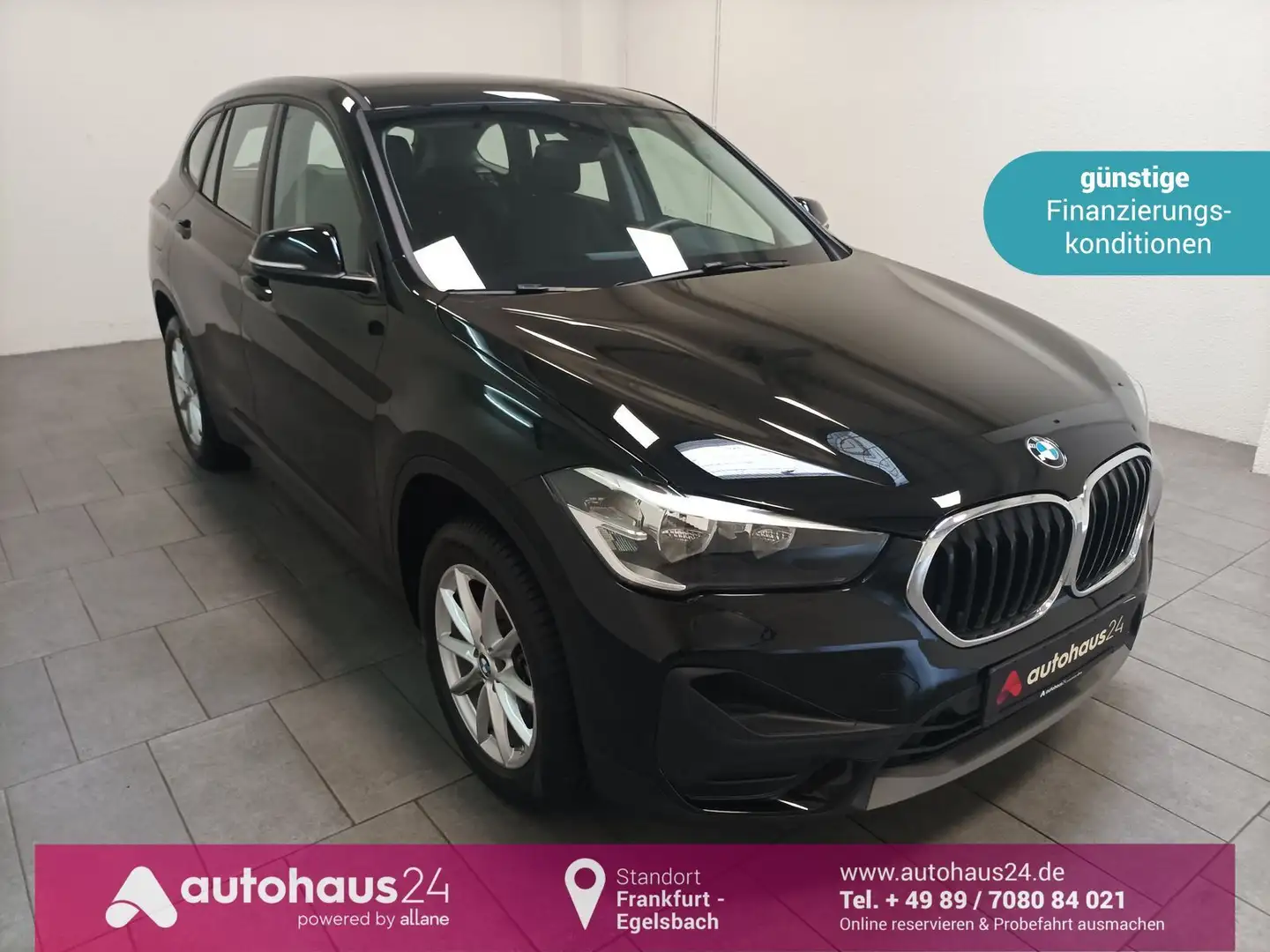 BMW X1 sDrive18i Advantage Bluetooth|PDC|Tempomat Schwarz - 1
