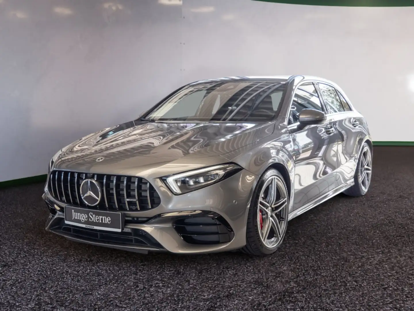 Mercedes-Benz A 45 AMG s 4M LED Navi Sounds. Leder Spurh.-A Gris - 2