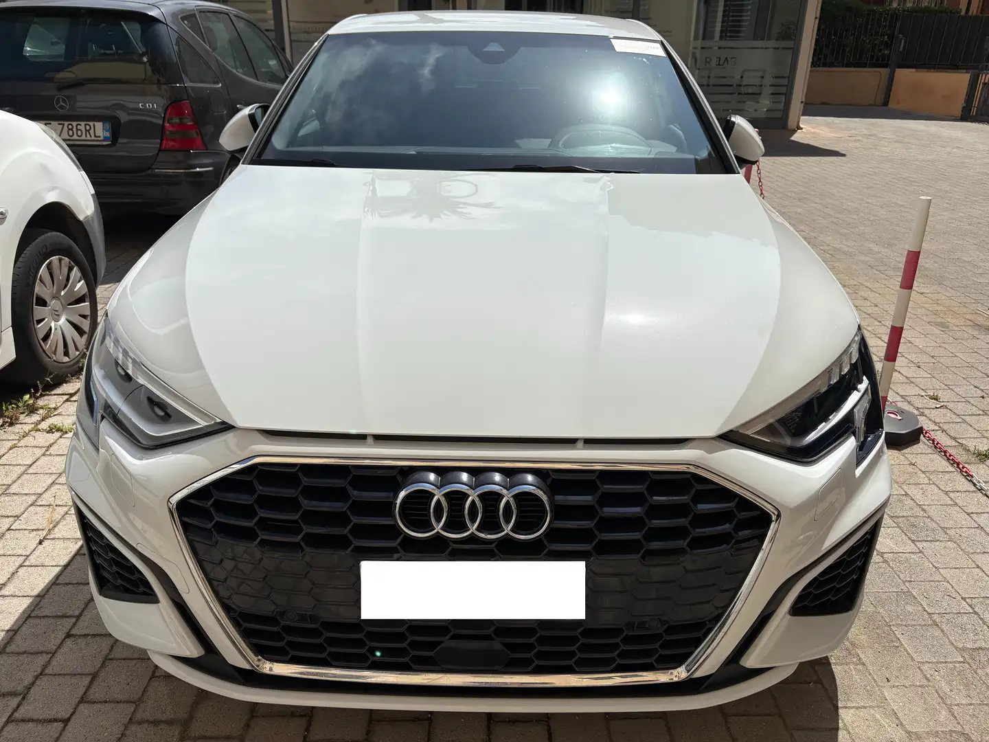 Audi A3 A3 Sportback 30 2.0 tdi S line edition s-tronic Blanc - 2