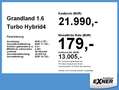Opel Grandland 1.6 Turbo Hybrid4 BUSINESS EDITION AHK Rouge - thumbnail 2