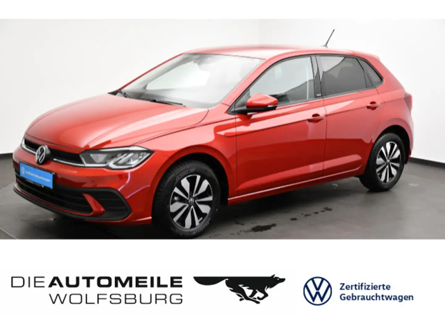 Volkswagen Polo 6 VI 1.0 Move Sitzhzg/LED/Einparkhi v+h Rot - 1