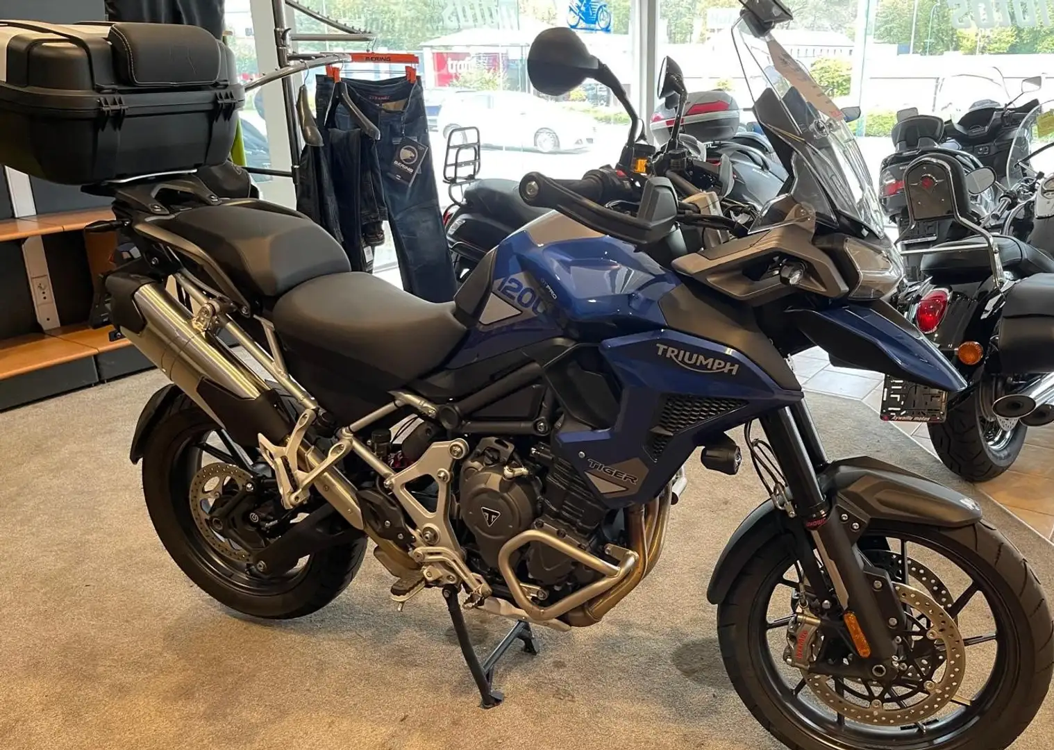 Triumph Tiger 1200 GT Pro Modrá - 1