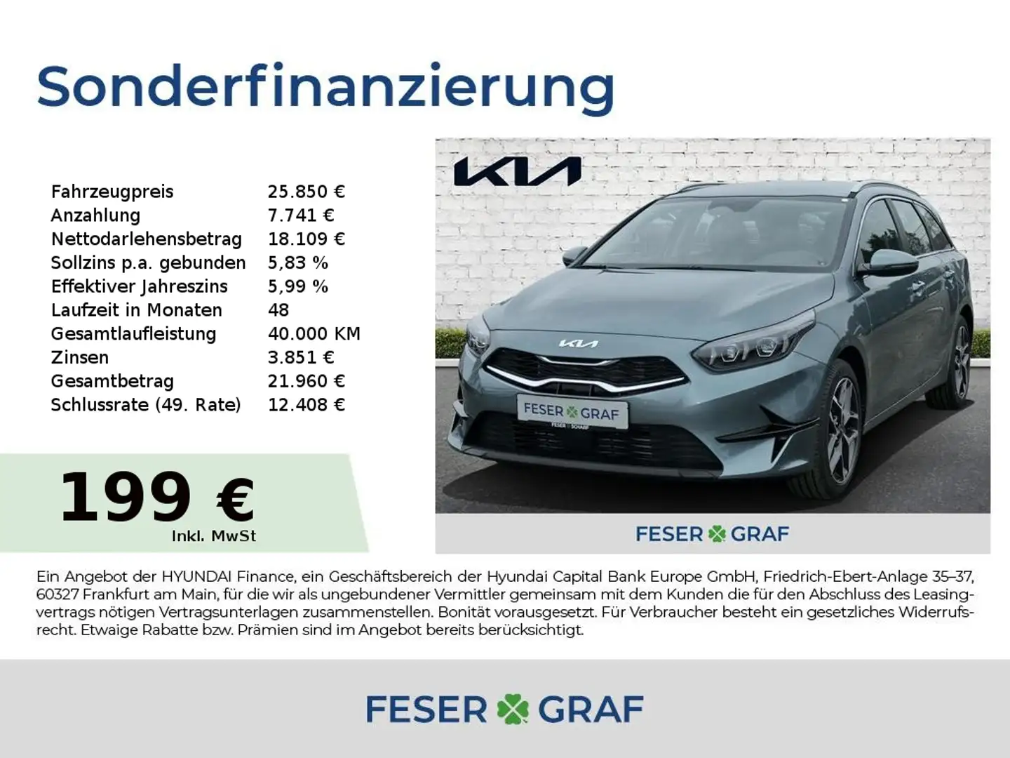 Kia Ceed SW / cee'd SW 1.5T ULTIMATE STYLE JBL Grau - 1