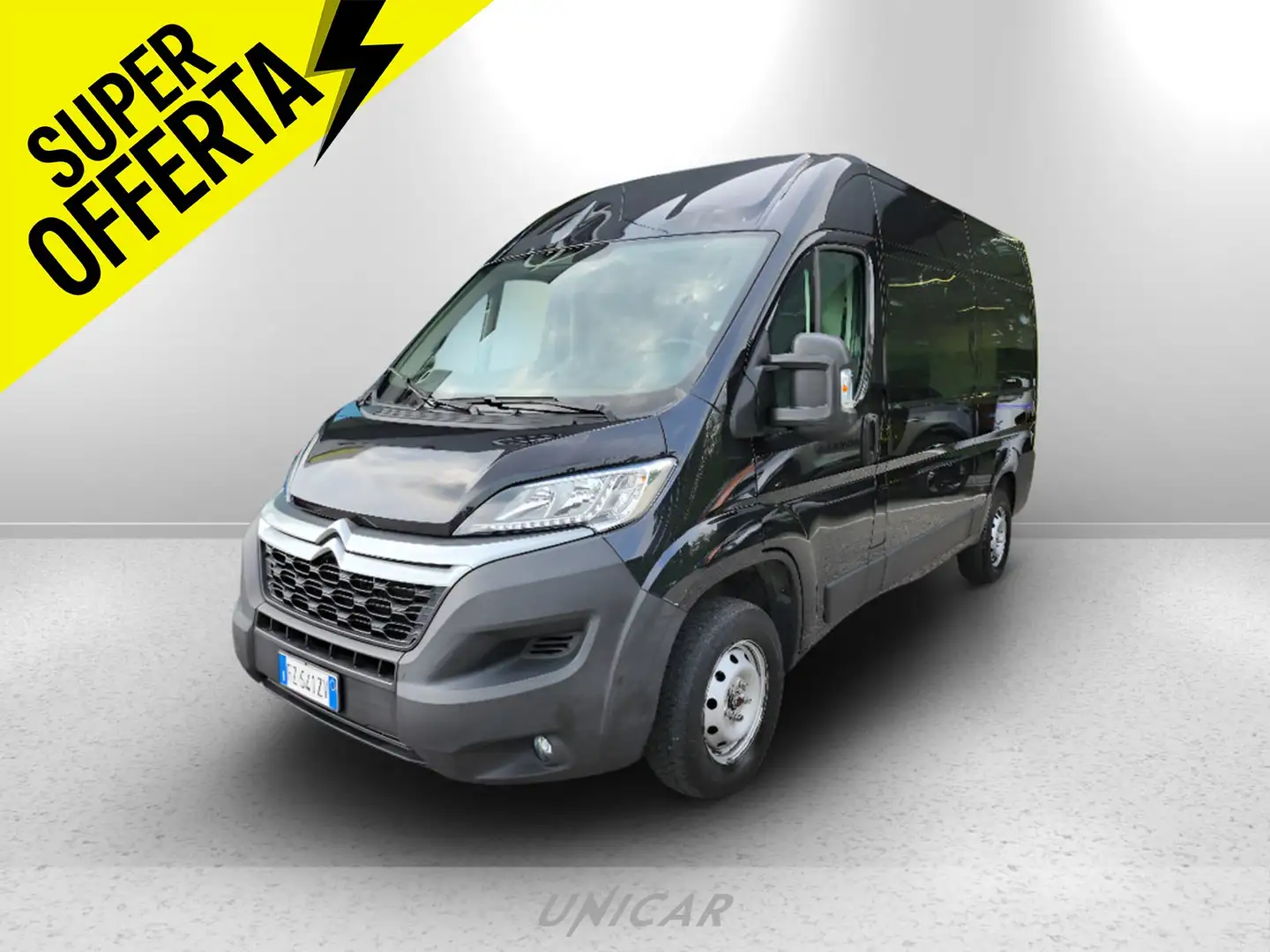 Citroen Jumper 2.2d 140cv L2H2 con TELECAMERA e IVA ESPOST Zwart - 1