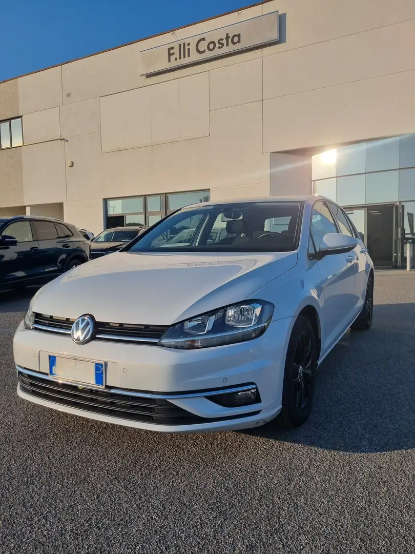 Volkswagen Golf GOLF 1.6 TDI 110CV Bianco - 2