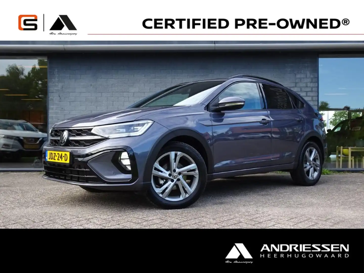 Volkswagen Taigo 1.0 TSI 110pk R-Line | Adaptive Cruise Control | V Grijs - 1