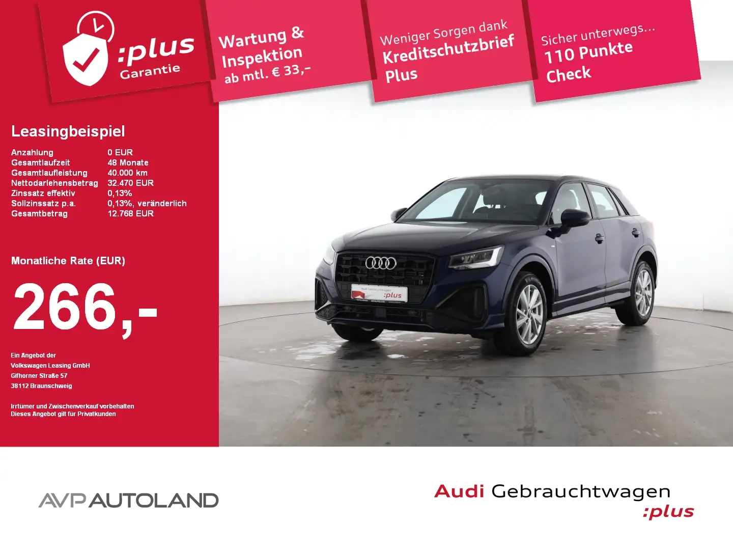 Audi Q2 35 TFSI S tronic S line | MMI NAVI PLUS | Blau - 1