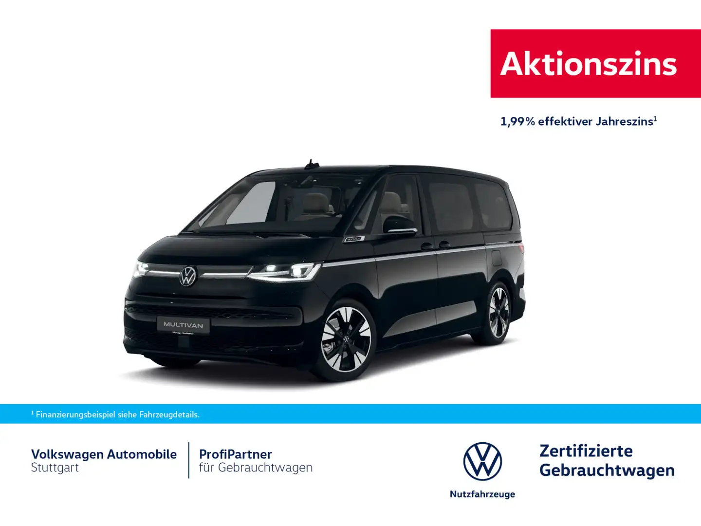 Volkswagen T7 Multivan Multivan Style LÜ DSG 2.0 TDI Euro 6ePano Navi Noir - 1