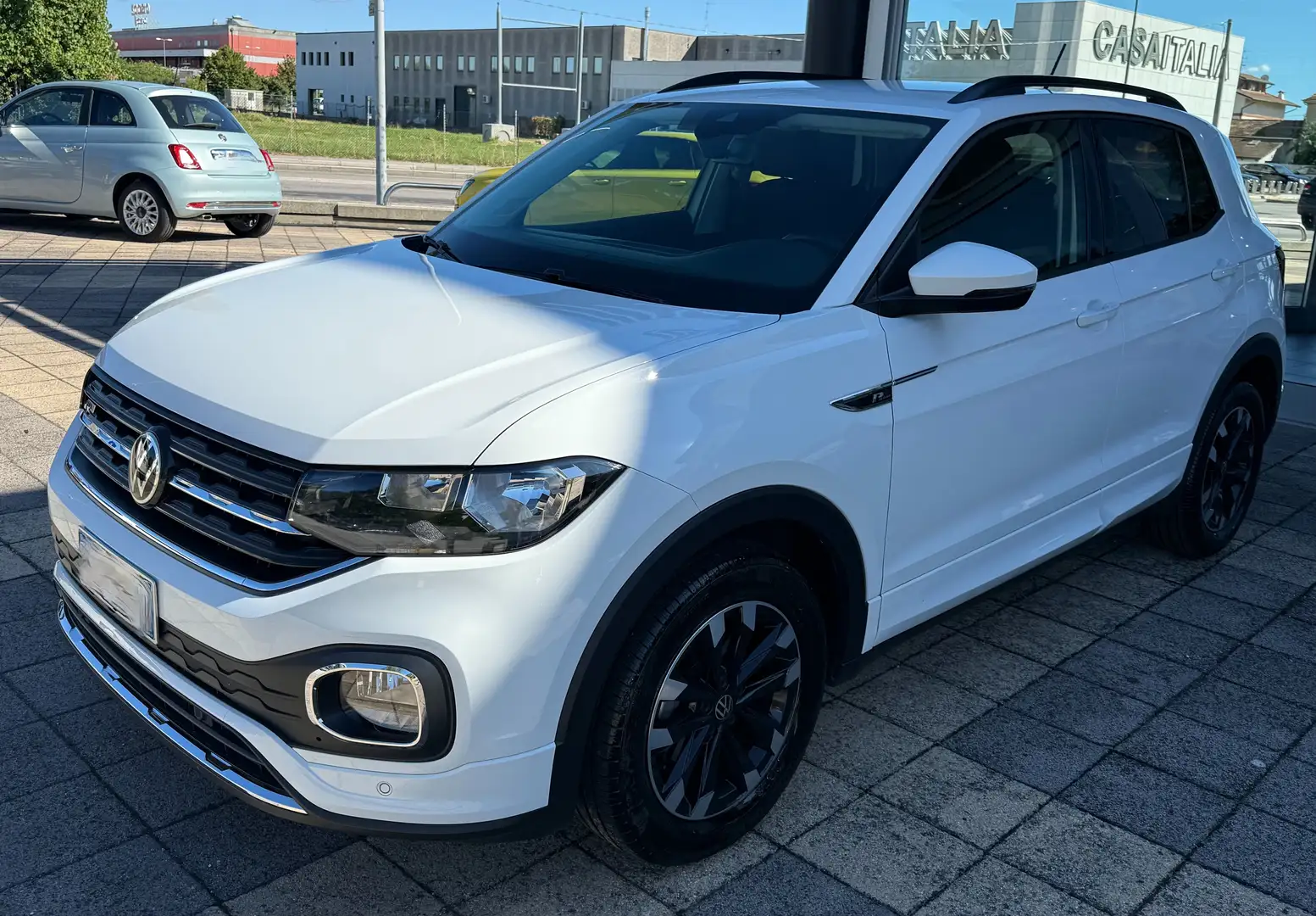 Volkswagen T-Cross T-Cross 2019 1.0 tsi Sport 110cv R LINE Blanc - 1