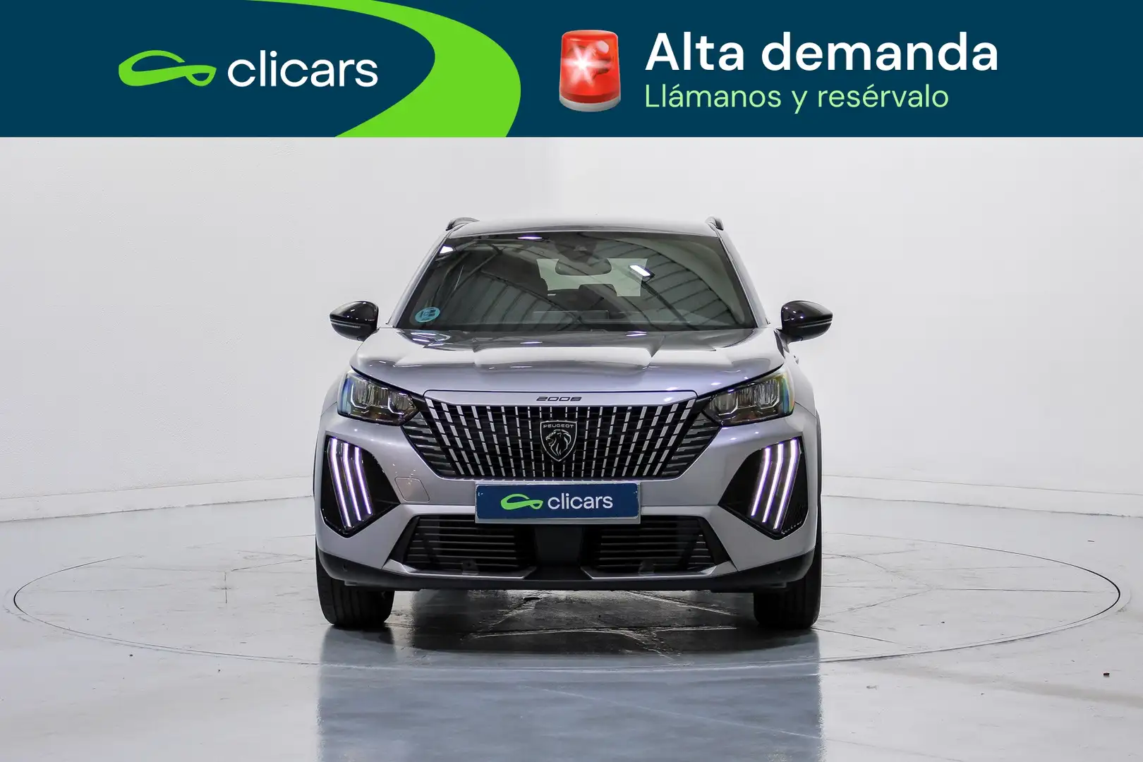 Peugeot 2008 1.2 PureTech S&S Allure 100 Gris - 2