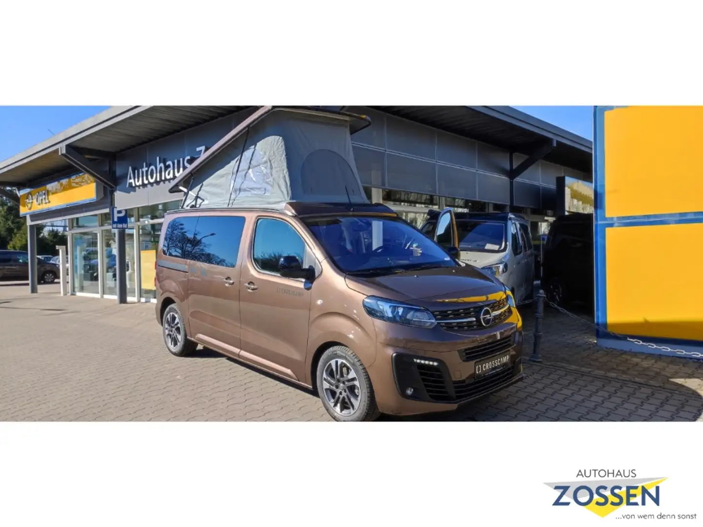 Opel Zafira Life CROSSCAMP FLEX 2.0, 2x Kühlbox, Standheizung, 3,1t Brown - 1