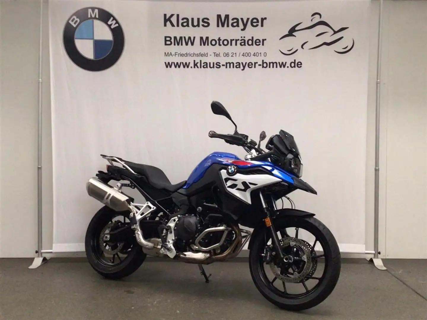 BMW F 800 GS 0 Blau - 2