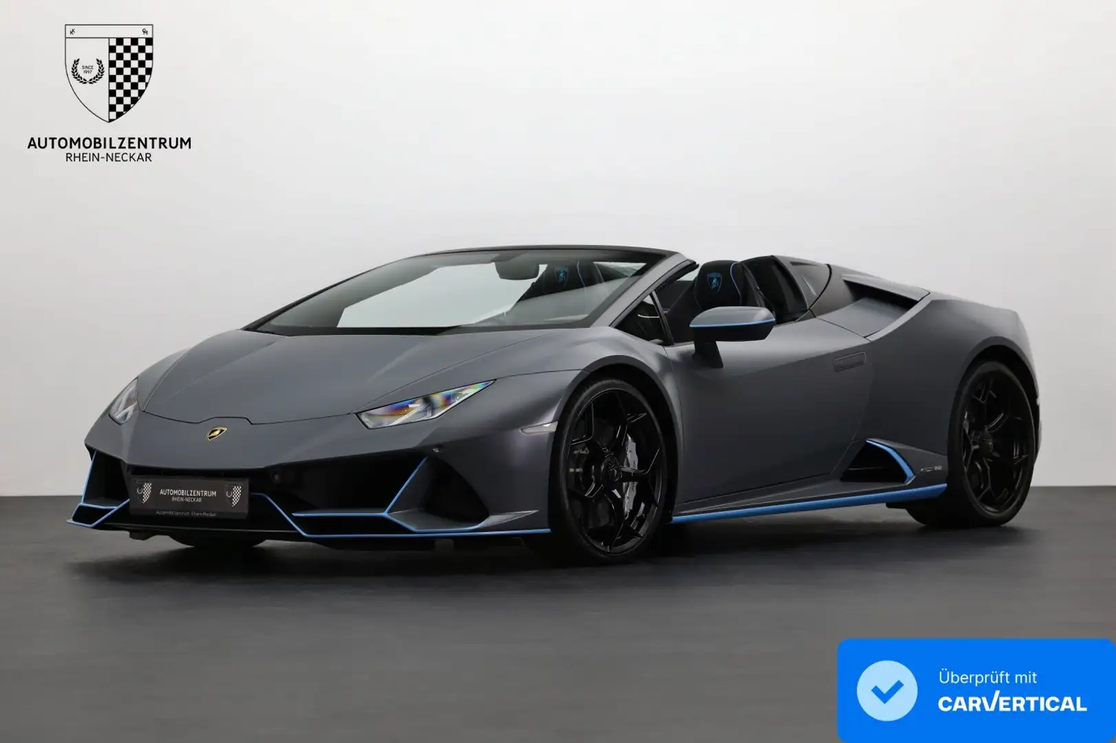 Lamborghini Huracán Huracán EVO Spyder AdPersonam/PaintedLivery/PPF Grijs - 1