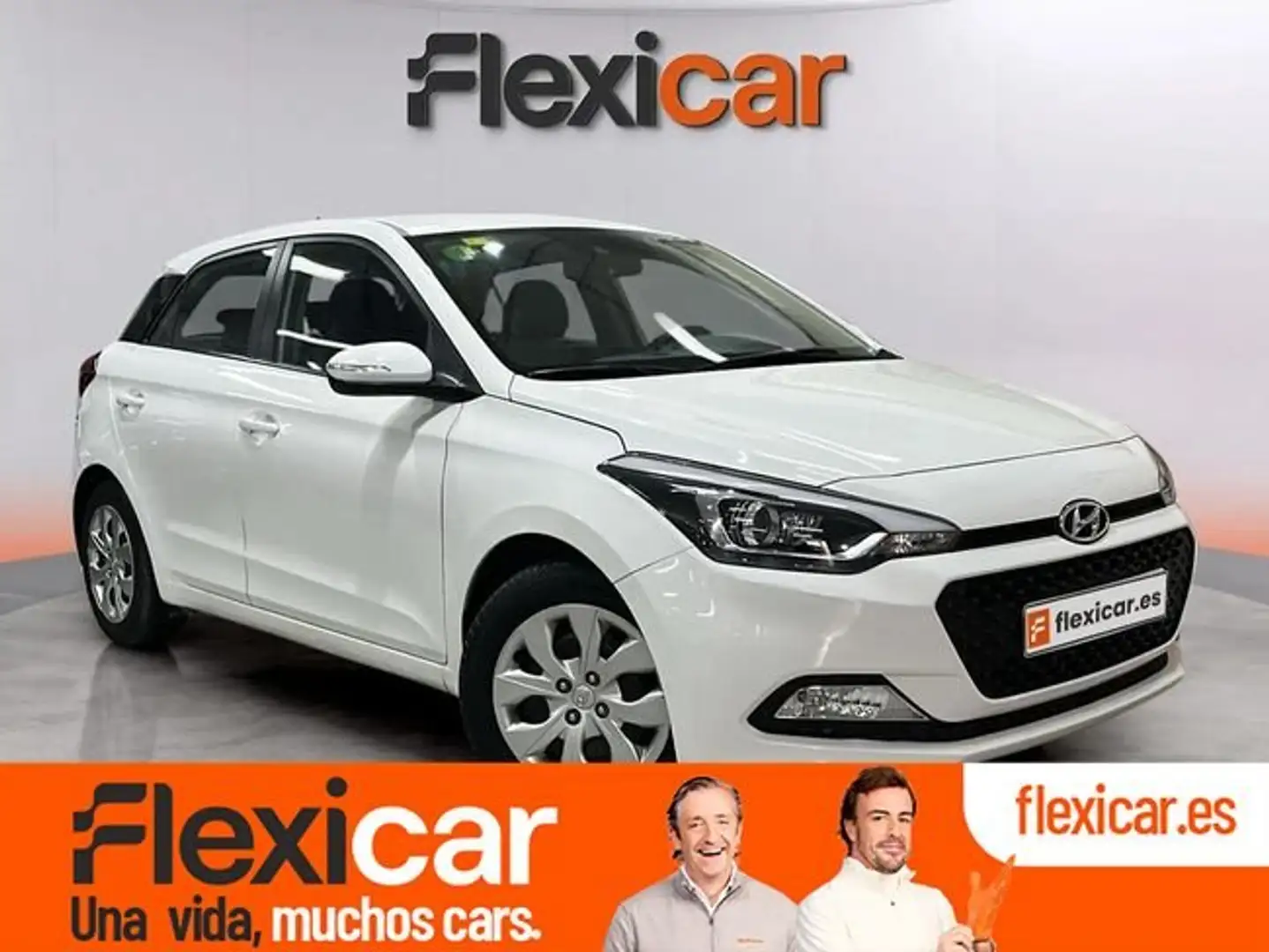 Hyundai i20 1.2 MPI Tecno Nav Blanco - 1