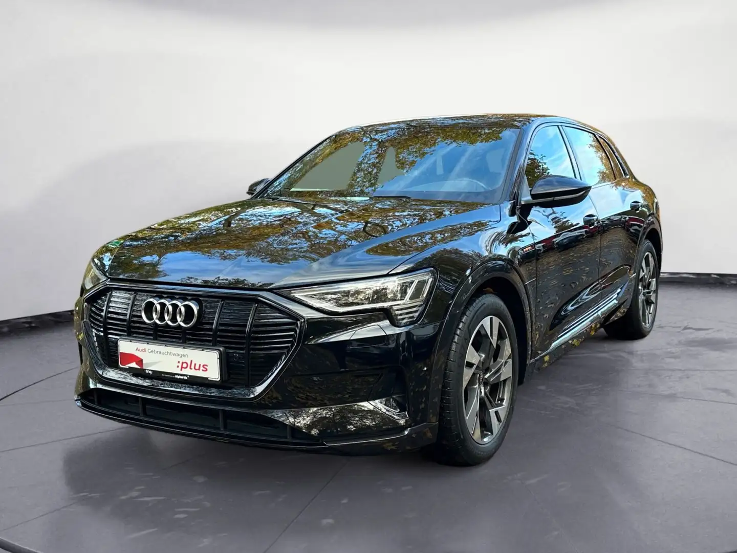 Audi e-tron 55 quattro advanced LED/AHK/ACC/Kamera/As Schwarz - 2