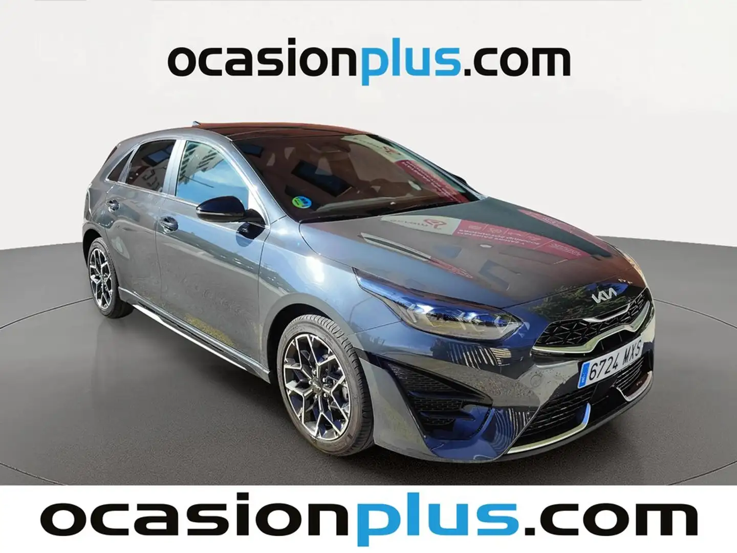 Kia Ceed / cee'd 1.5 MHEV GT-line DCT 140 Gris - 2