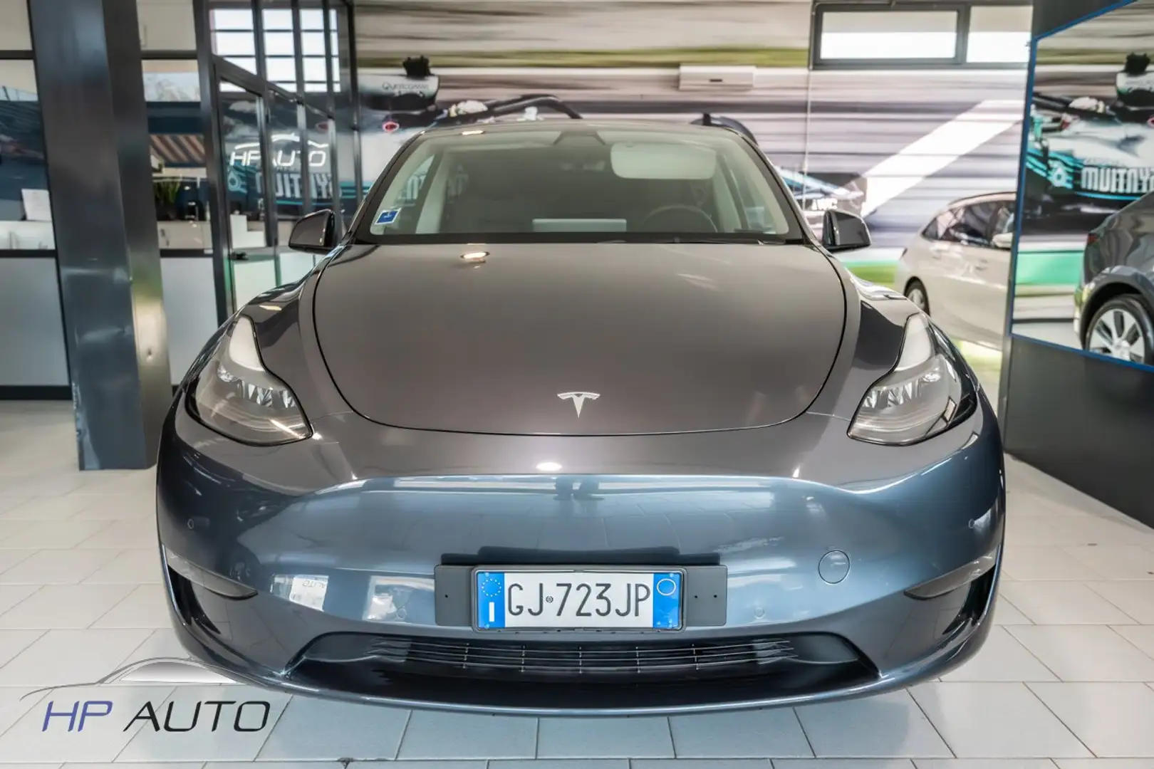 Tesla Model Y Model Y Long Range Dual Motor awd AUTOPILOT AVANZA Grigio - 2