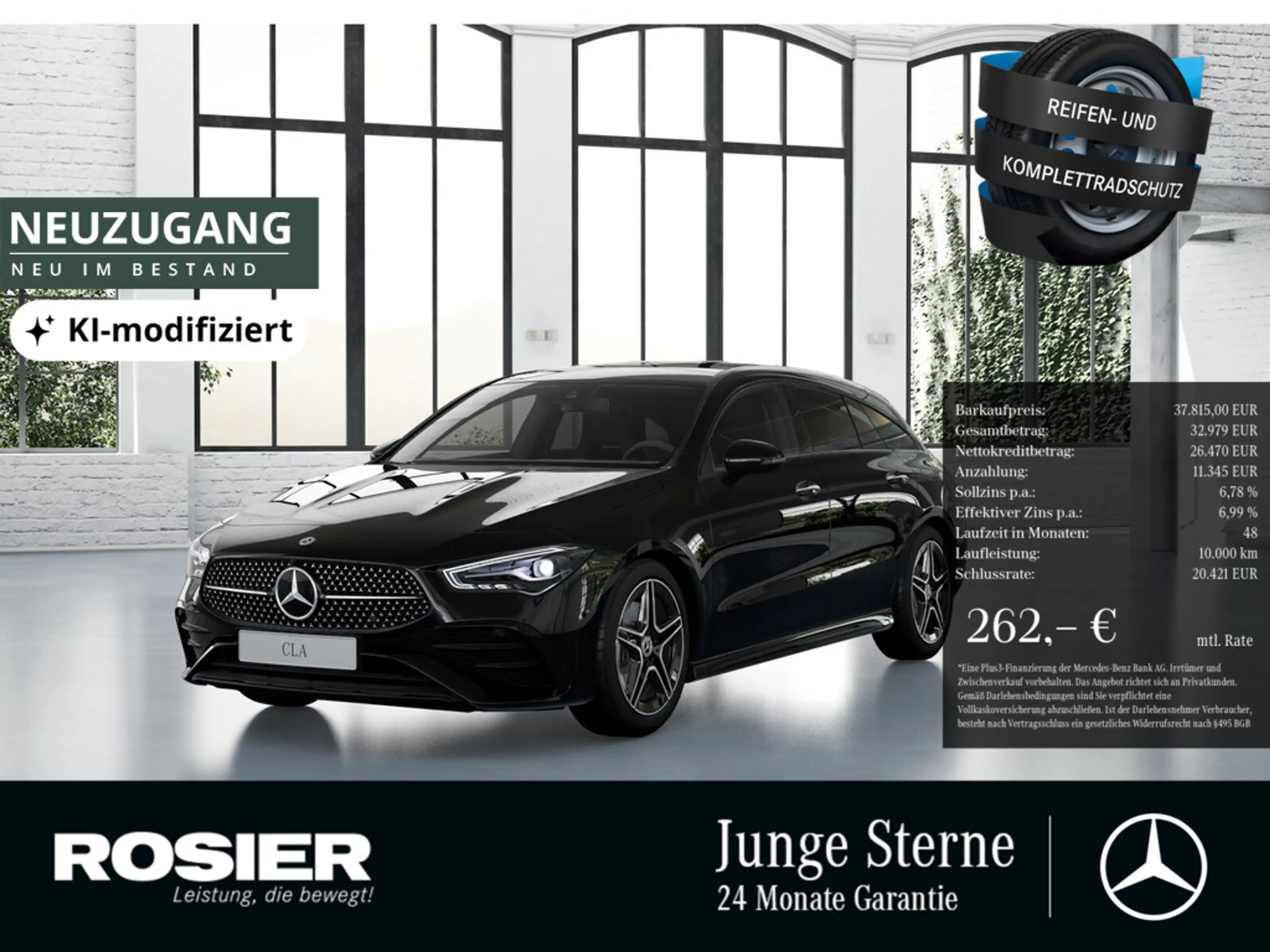 Mercedes-Benz CLA 200 SB AMG Sport Premium NIGHT AHK PANO
