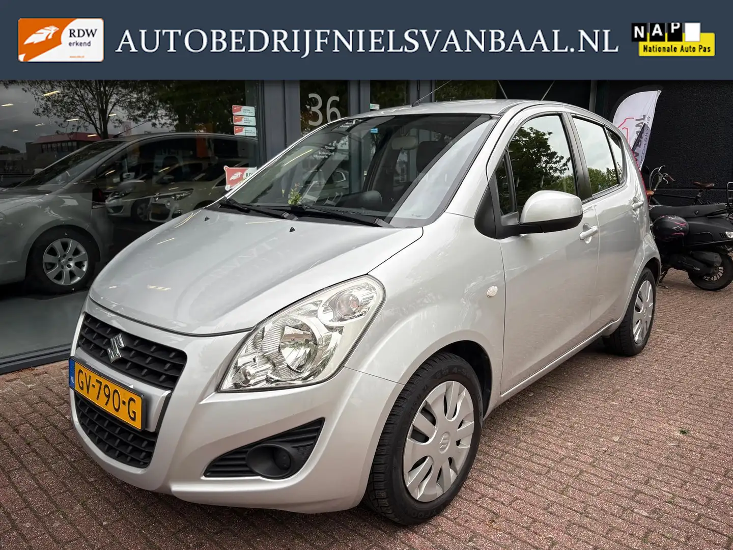 Suzuki Splash 1.0 VVT Comfort EASSS Airco/Nieuwst./96Dkm NAP Gri - 1