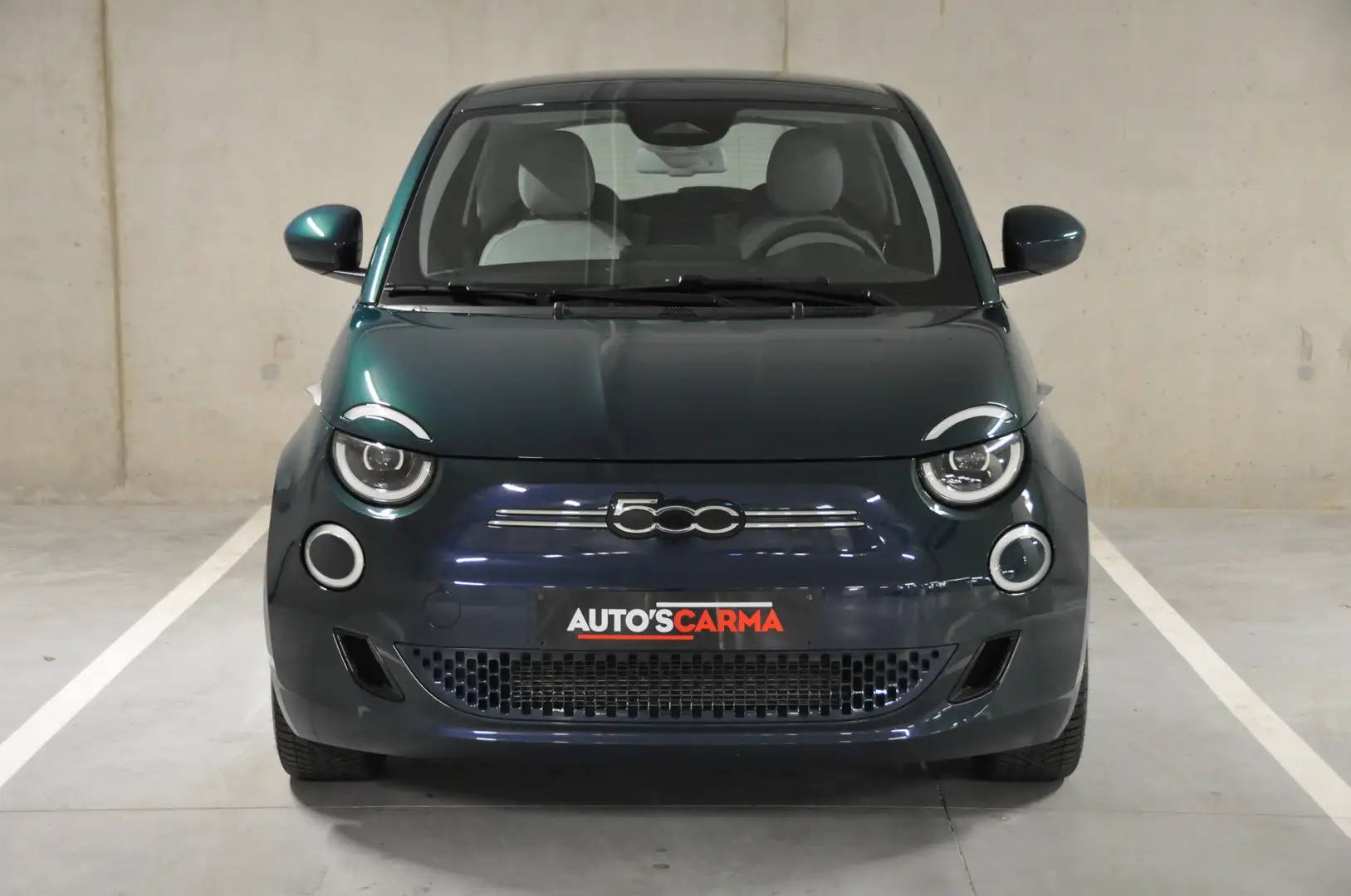 Fiat 500 42 kWh | Airco | GPS | FULL option | 1JAAR garntie Blau - 2