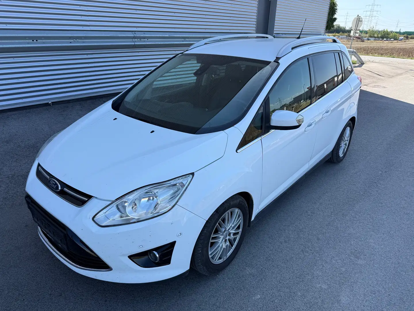 Ford Grand C-Max Titanium 2,0 TDCi DPF ID:42 Weiß - 1