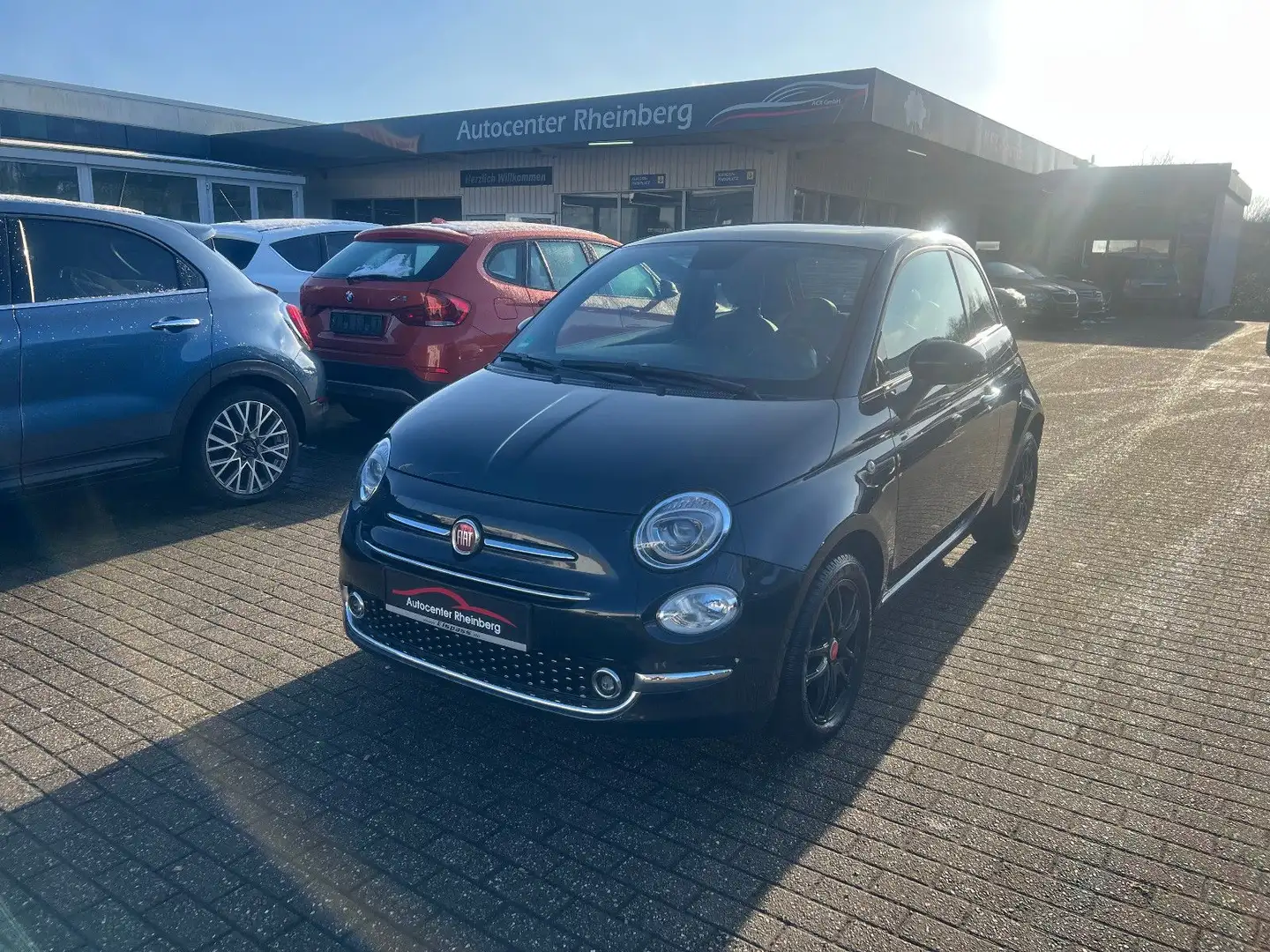 Fiat 500 Star 1.Hand Garantie Allufelgen Top Zustand Zwart - 1